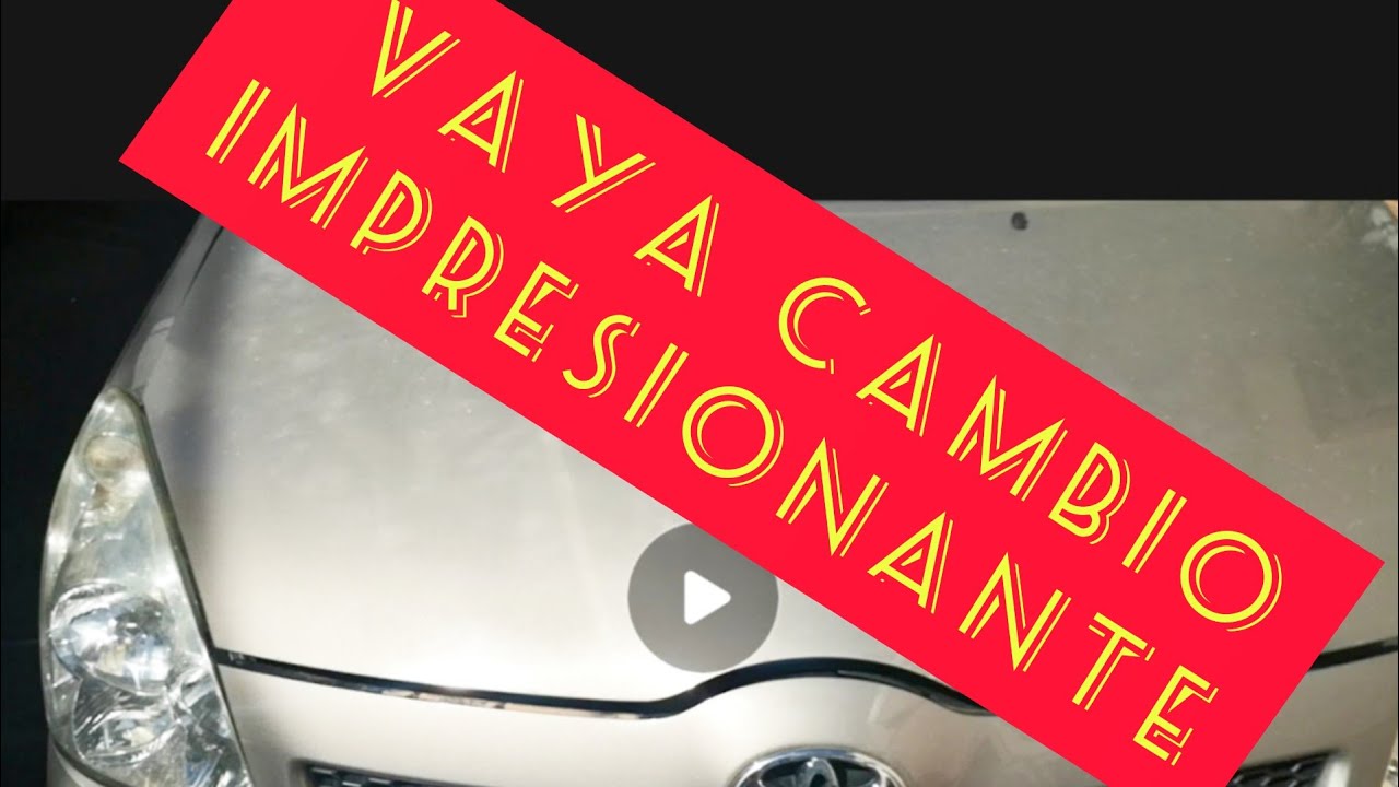 como dejar el capo del coche como nuevo