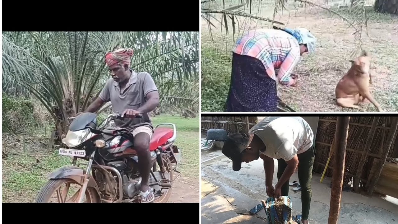 ఈ రోజు  మా  అబ్బాయికి  పనికి లేటు అవుతుందని  హడావిడిగా  కేరేజ్  పెట్టాల్సి వచ్చింది 