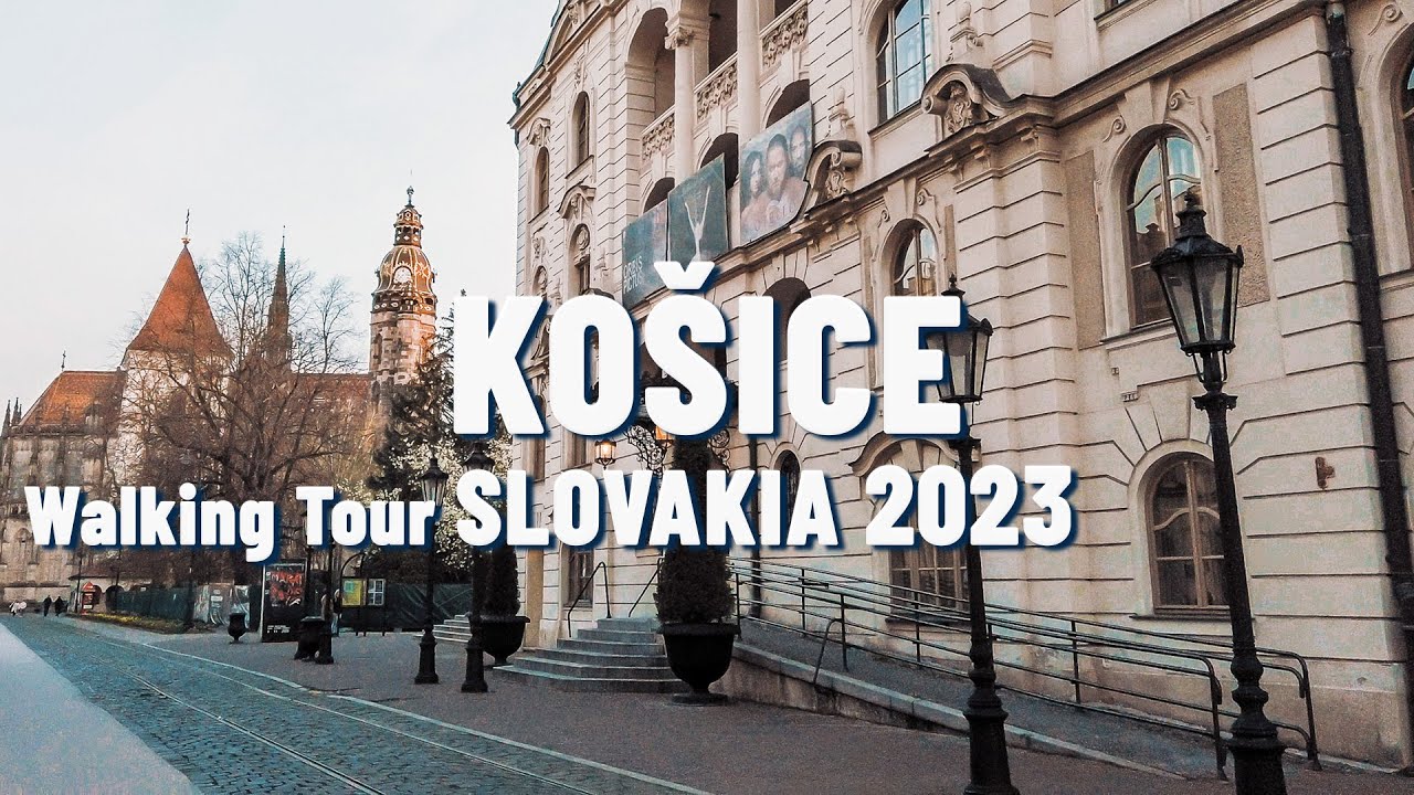 Košice, Slovakia 🇸🇰 2023 The historic center - a walk through the city in 4K PR 02