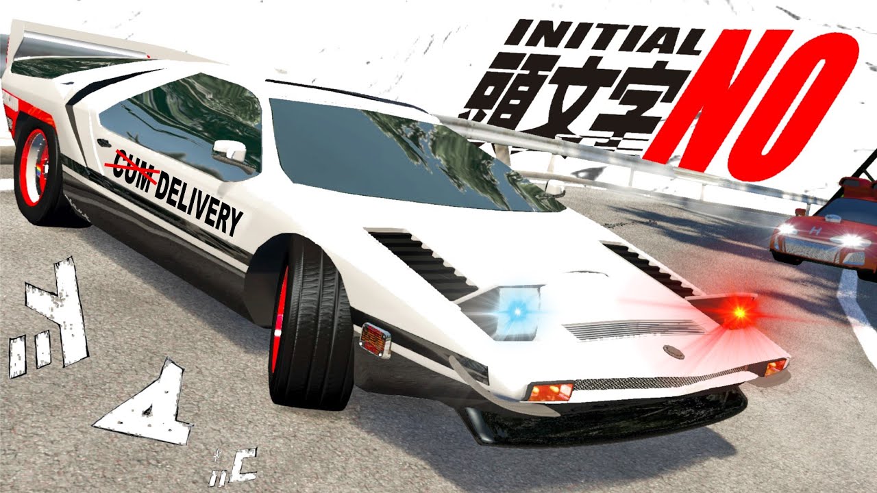 INITIAL D but it's the Year 2086 and Made by Twitch Chat...