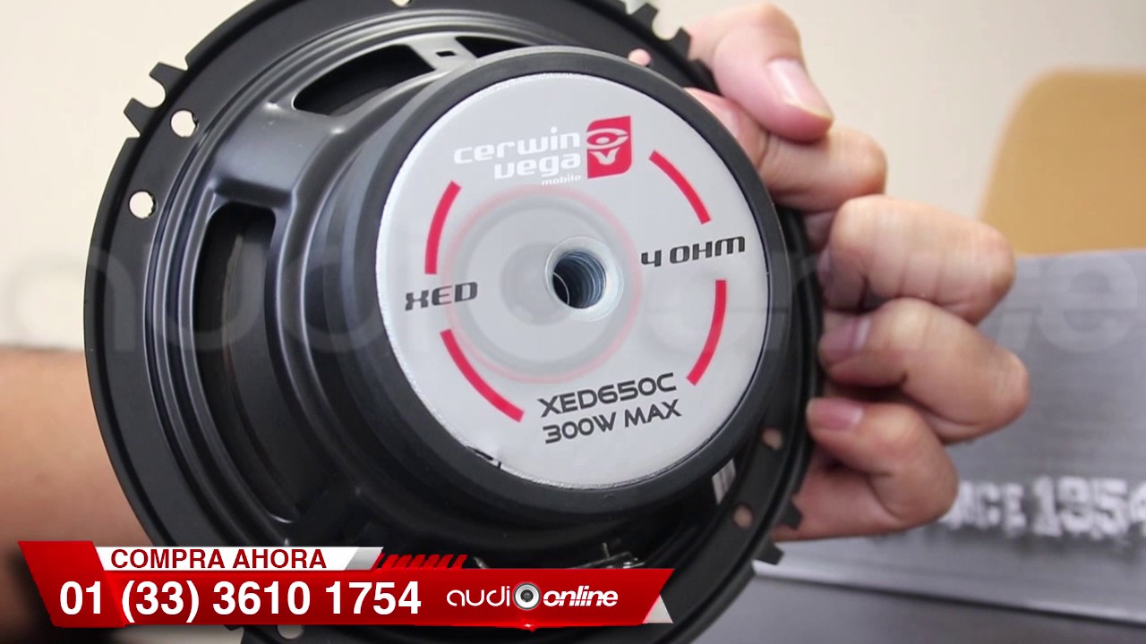 UNBOXING SET DE MEDIOS CERWIN VEGA XED650C