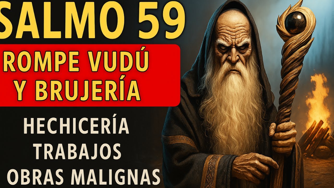 🔥 SALMO 59 - ORACIÓN PODEROSA PARA DESTRUIR HECHIZOS, ENVIDIA Y MALDICIONES 🔥