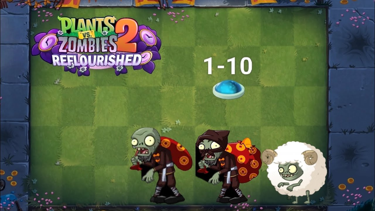 Plants VS Zombies 2 Reflourished: Lunar Zoo Year 2026 - Level 1-10