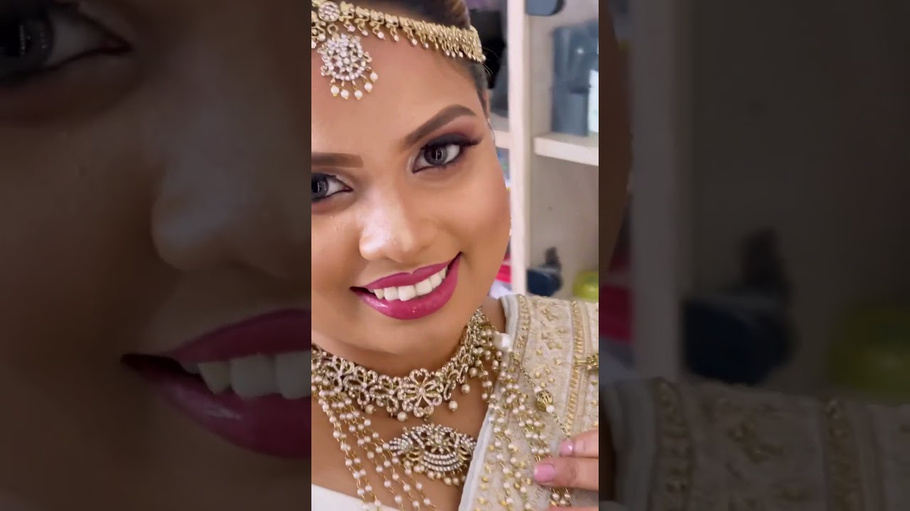 Hair & makeup 😍 💍Saree draping 🥰#salonthisu #thisubeauty paris #france #makeup #🇫🇷