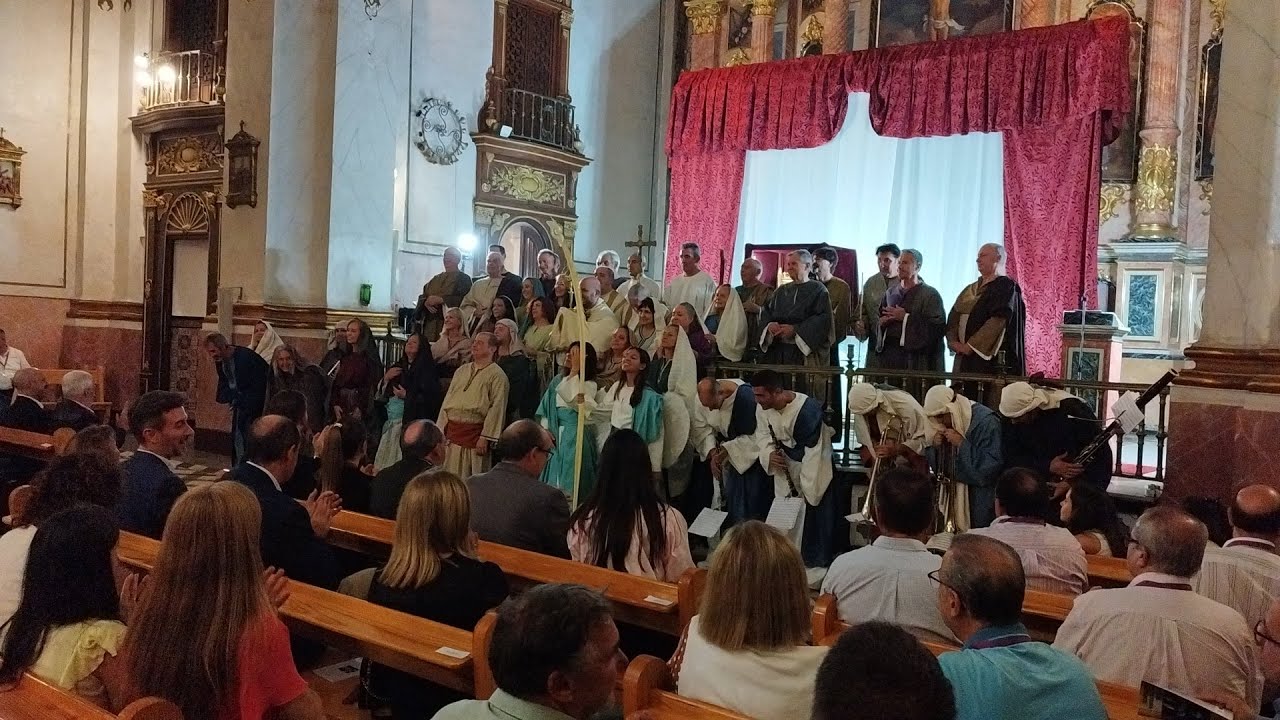 LA MESA DE LAS FIESTAS- VISITATIO SEPULCHRI GANDIA 2025- EN EL ENCUENTRO NACIONAL DE COFRADÍAS