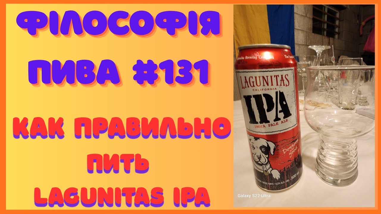 Lagunitas IPA Review | Craft Beer Philosophy | Philosophy of beer #131