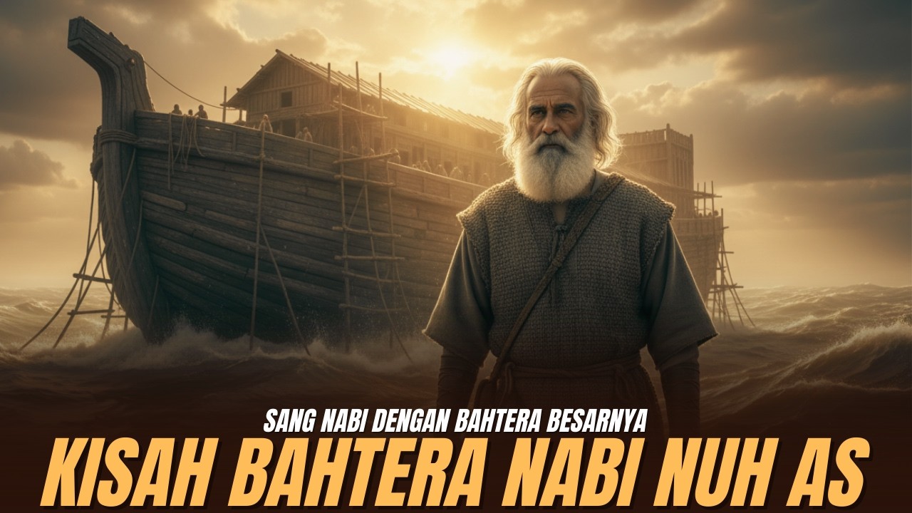 KISAH PERJUANGAN NABI NUH AS‼️ DALAM MENYAMPAIKAN DAKWAH DI TENGAH KAUM YANG MEMBANGKANG DAN INGKAR!