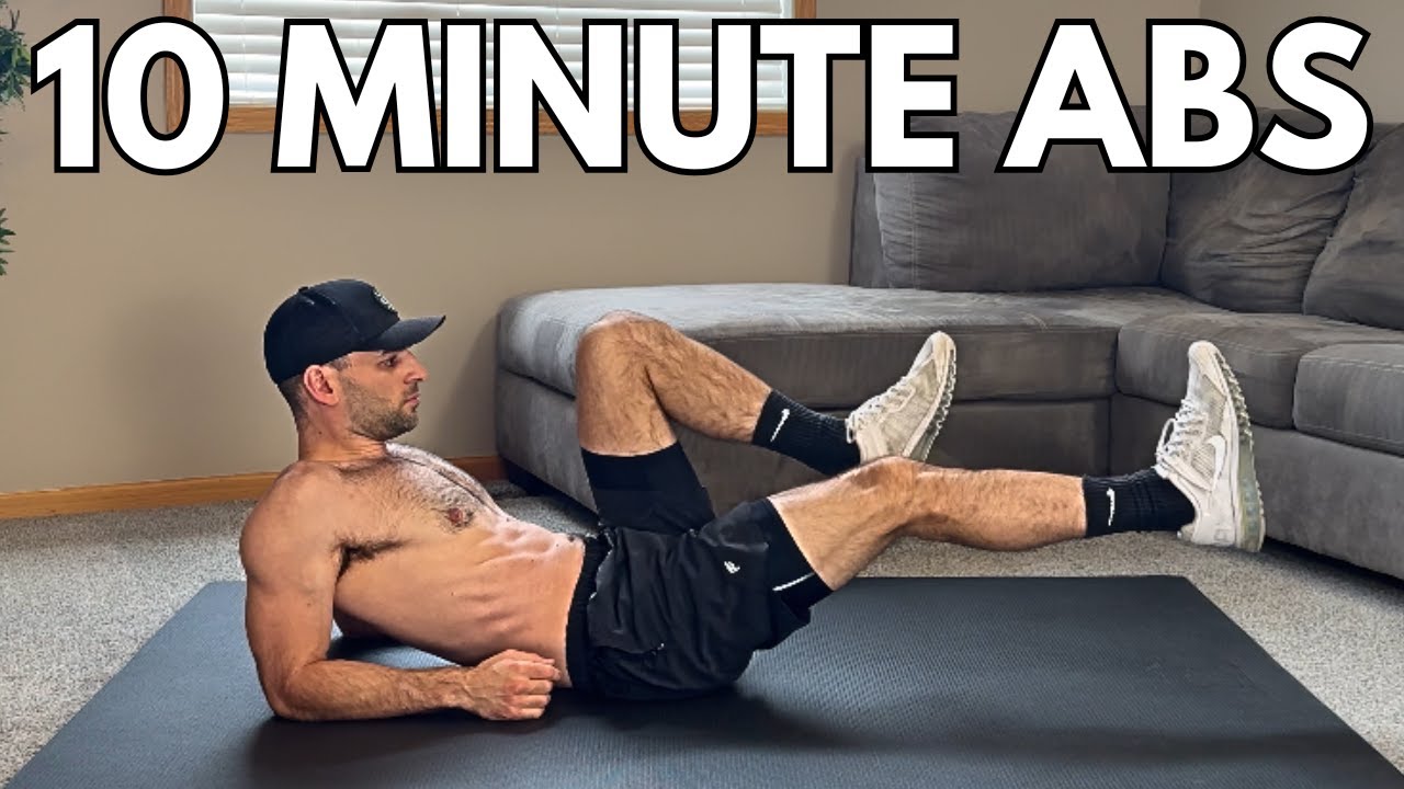 10 Minute Intense Abs & Obliques Workout at Home (No Equipment)