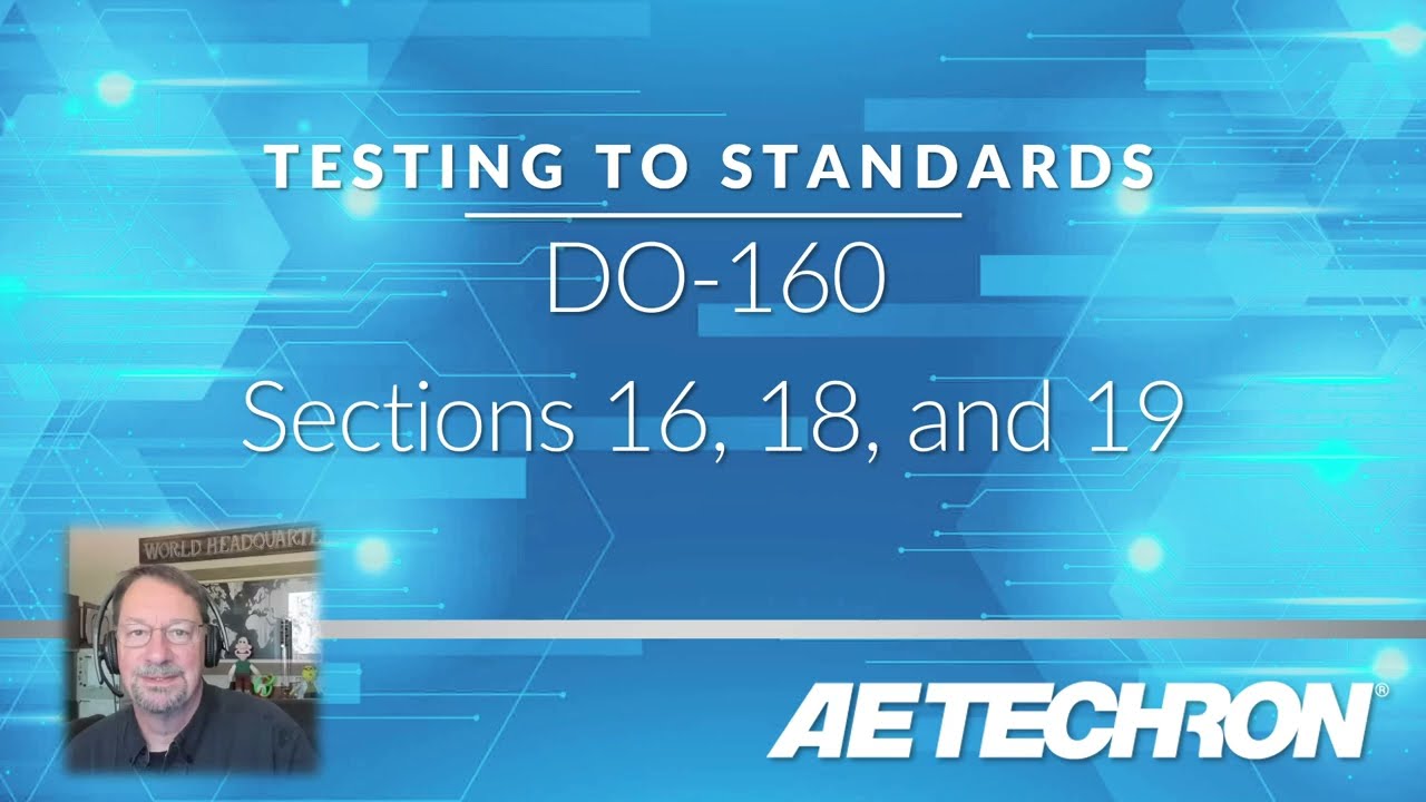 EMC Testing to DO-160 Webinar Video
