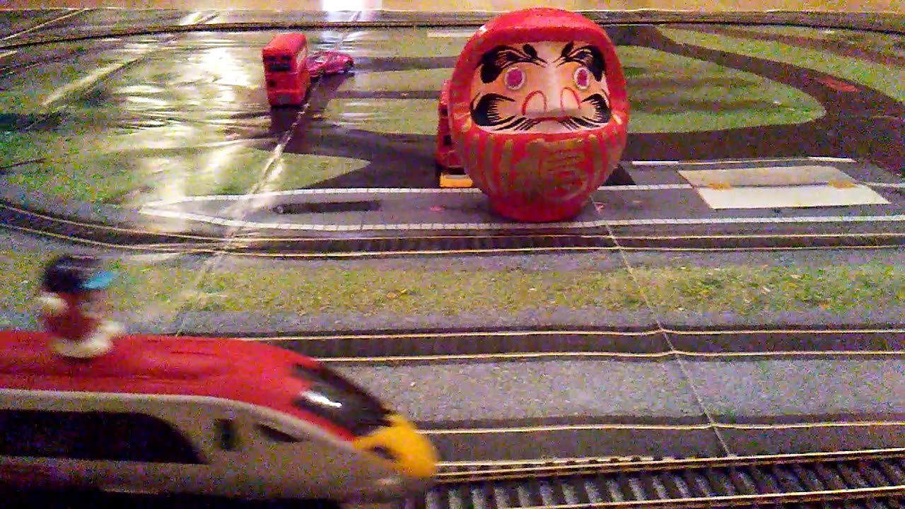 train set ep3 kone on the front fujitec on the rear of my train