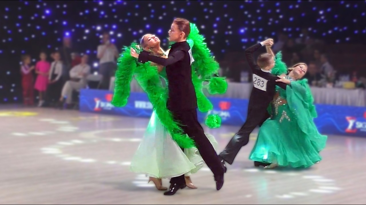 Медленный вальс. Родион Еремейчик и Лаура Липская. Юниоры-1 St (Open). Grand Prix Belarus 2026