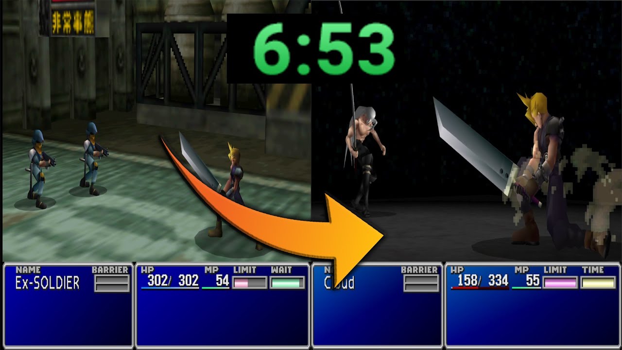 FFVII HAS BEEN BEATEN IN UNDER 7 MINUTES (But it's complicated)