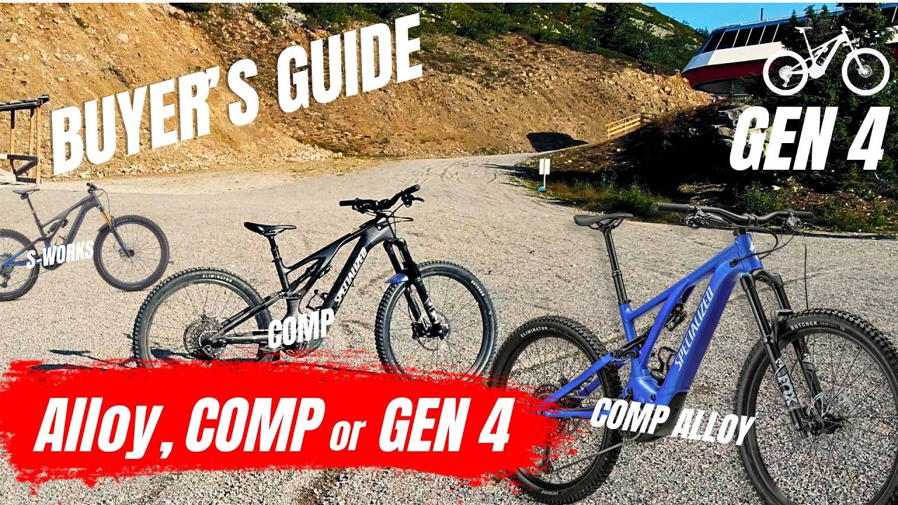 Specialized Turbo Levo COMP ALLOY против COMP CARBON или GEN 4