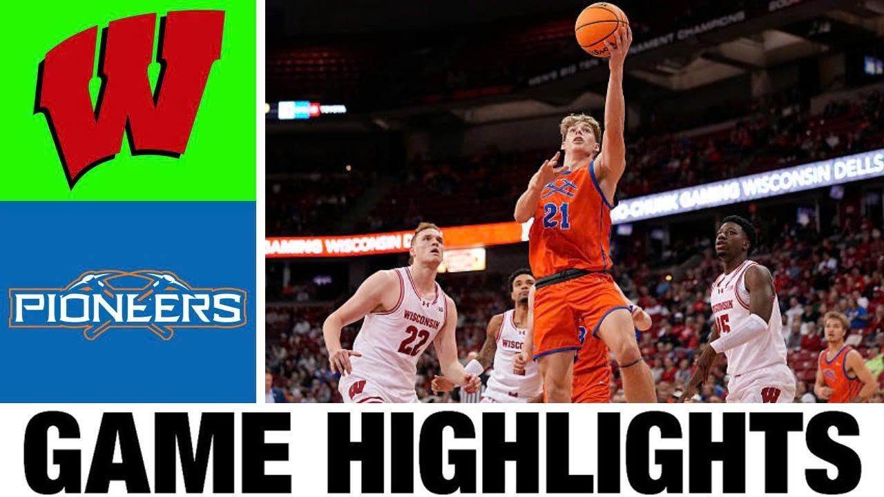 #24 Wisconsin vs Wis.-Plattevillelil Highlights | Men's Basketball | College Basketball 2025