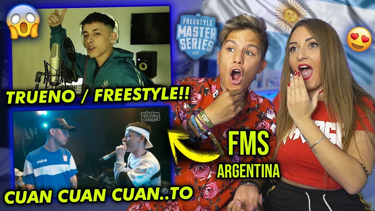 MI AMIGA REACCIONA A TRUENO⚡️ POR PRIMERA VEZ * FREESTYLE Y LO MEJOR DE FMS ARGENTINA🇦🇷 😱🔥*