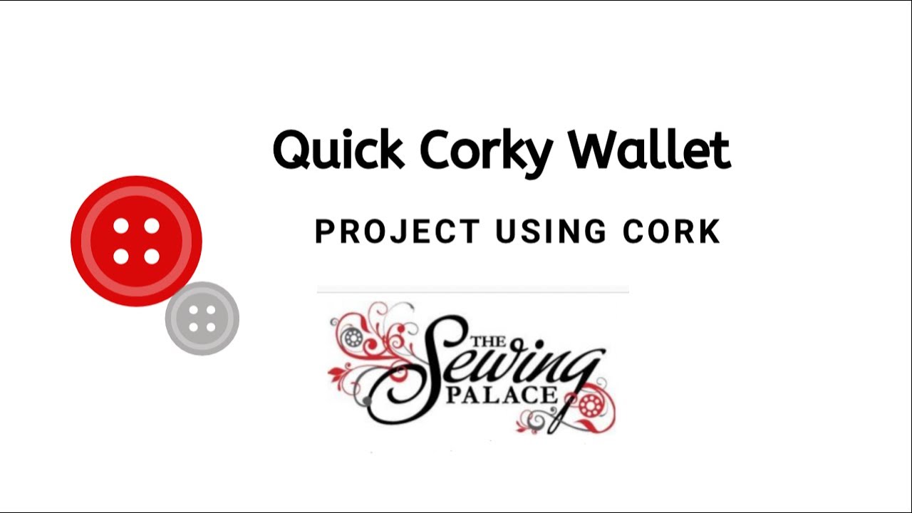 How to make a Cork Wallet by Sassafras Lane Designs