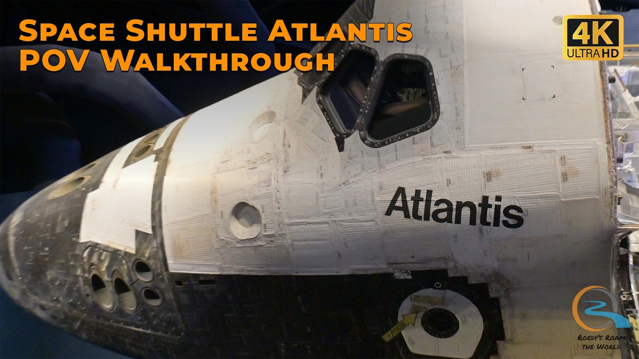 Touching the Stars: Inside Space Shuttle Atlantis at Kennedy Space Center