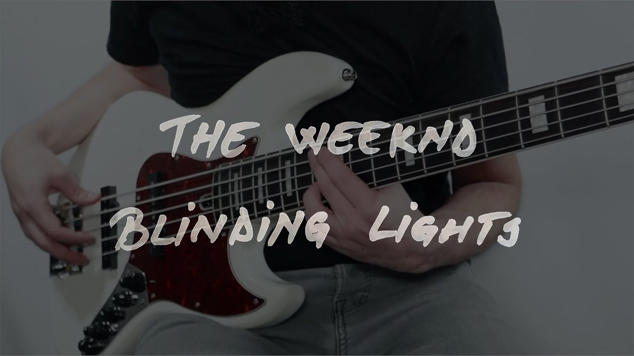 The Weeknd - Blinding Lights (Bass Cover)