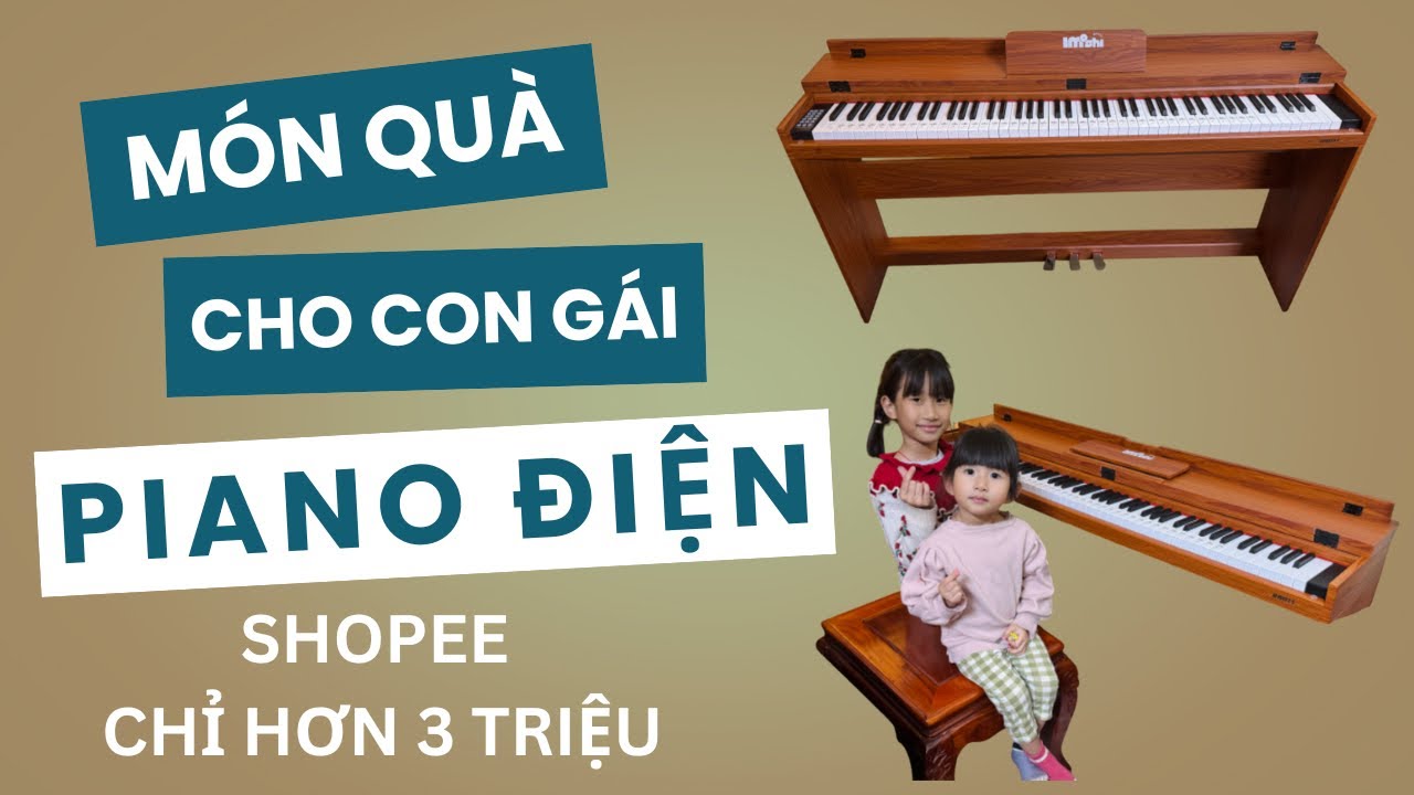 Mua Piano điện IMoshi trên Shopee, giá rẻ, đàn đẹp !