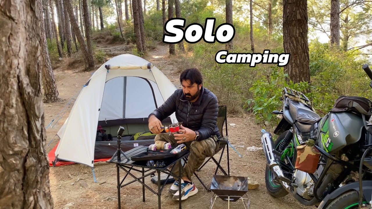 Solo Camping || Solo Camping In Margala Hills Islamabad || Nature Xplorer