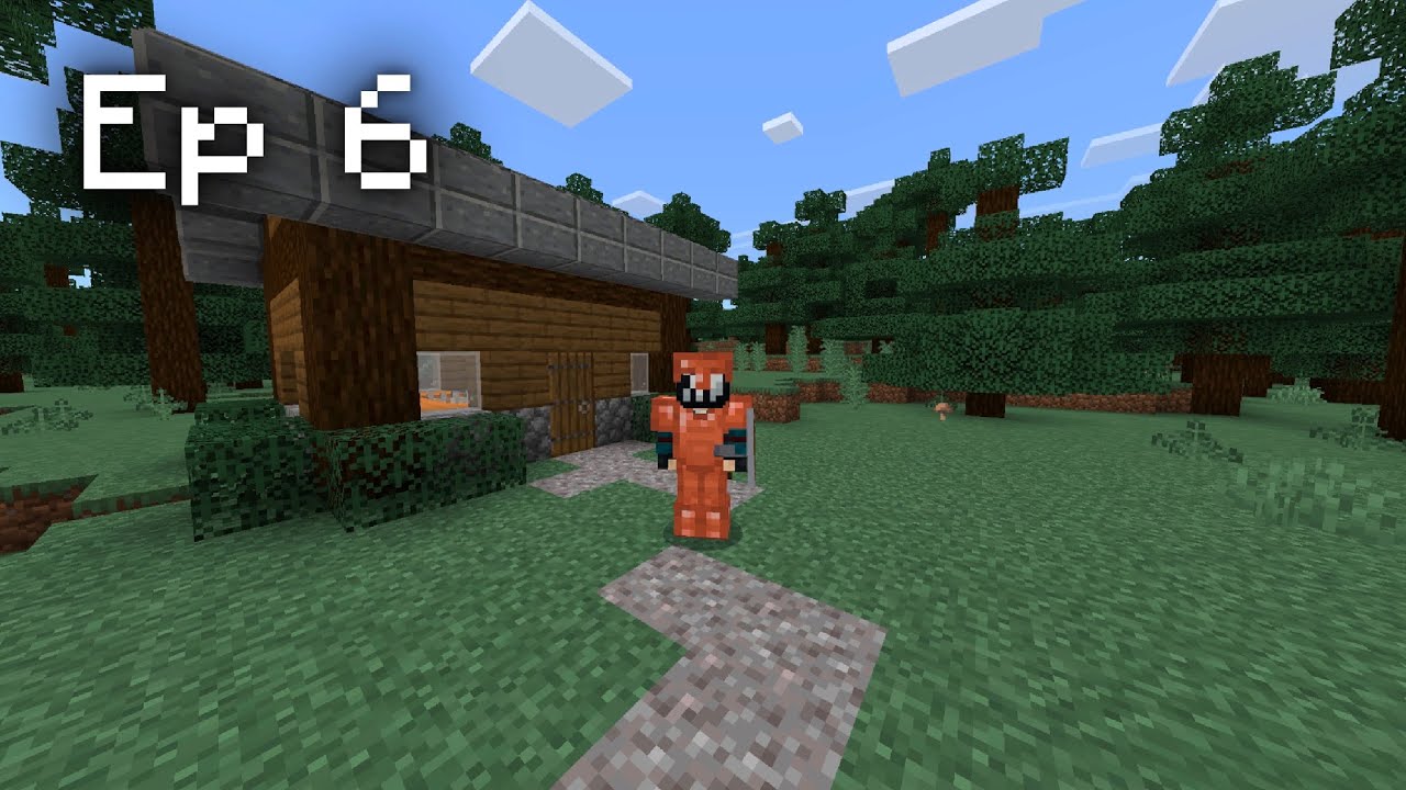 Minecraft PE let’s play EP, 6: building a dog house
