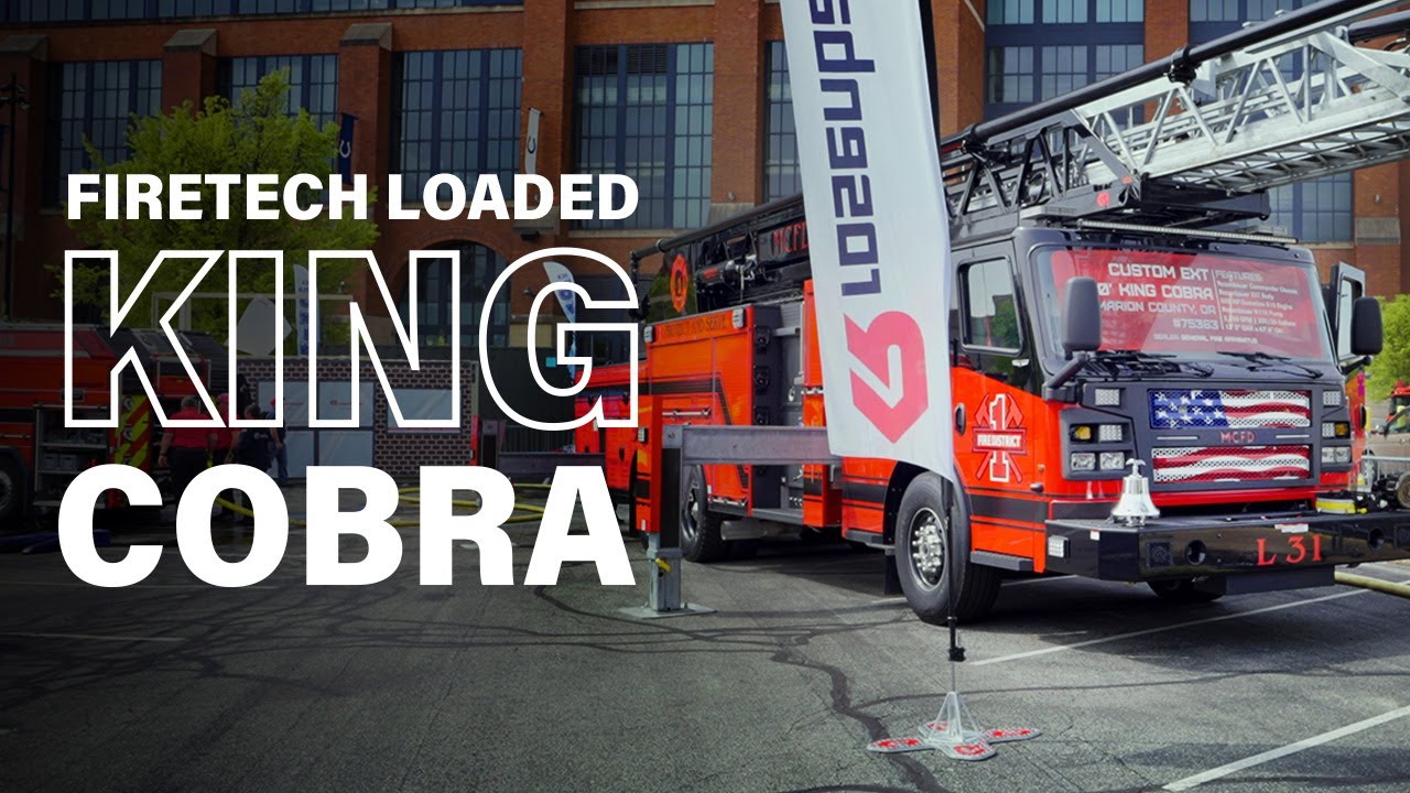 FireTech Scene Lights | Rosenbaur King Cobra Covered | FDIC 2023