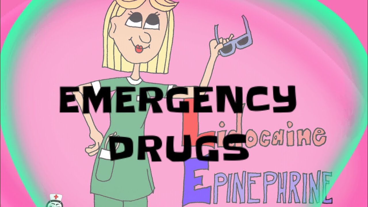 learn EMERGENCY DRUGS in 2 minutes