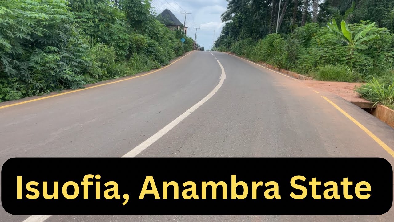Drive Through Isuofia,The Town Of Governor Soludo Of Anambra State