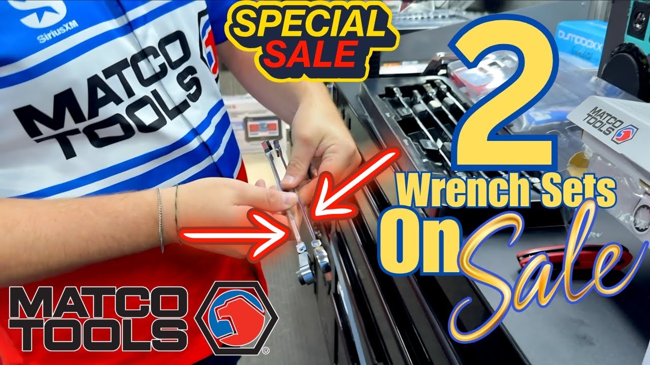 Matco Wrench Sets On Sale! Two Different Sets!