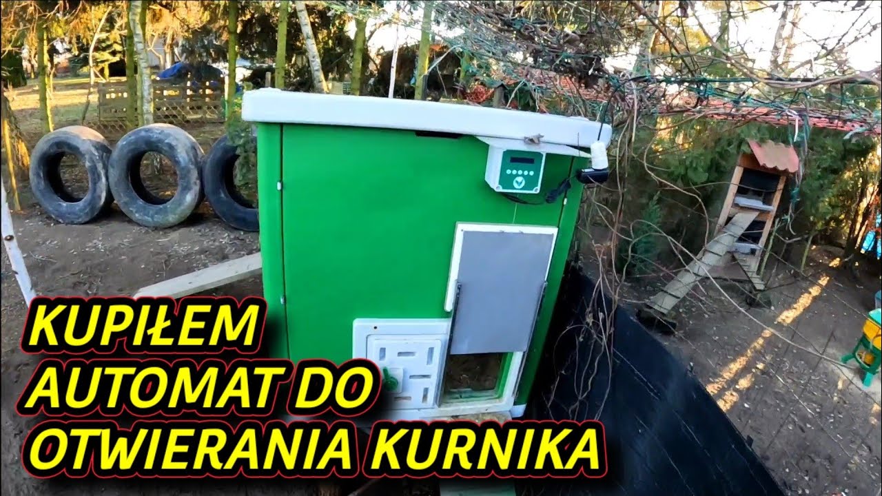 #chicken  🐓🐤🐤 Nowy tani automat do otwierania kurnika.