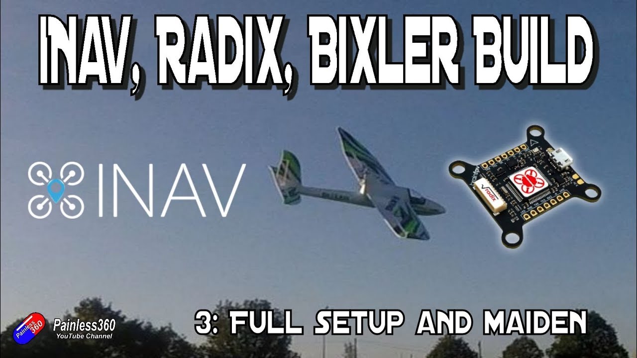 iNav 2.1/Radix/Bixler Build Series: 3. Final setup and maiden