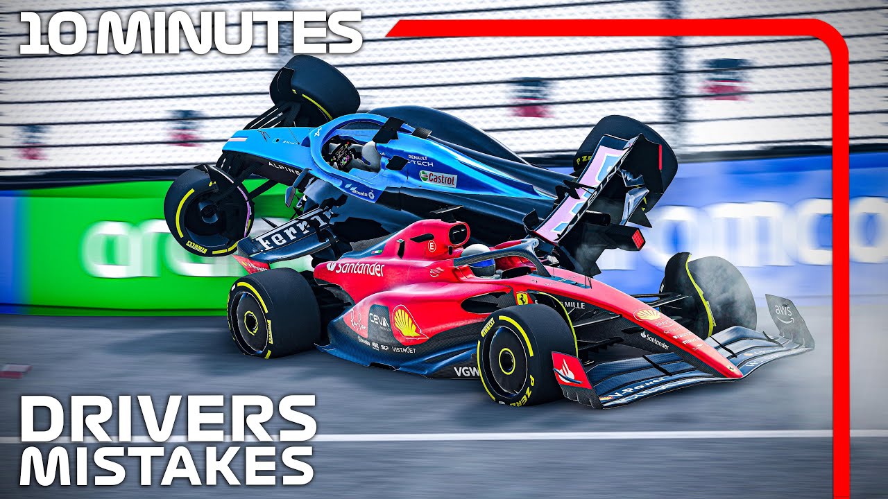 10 MINUTES Of Drivers Mistakes Crashes | BeamNG.drive