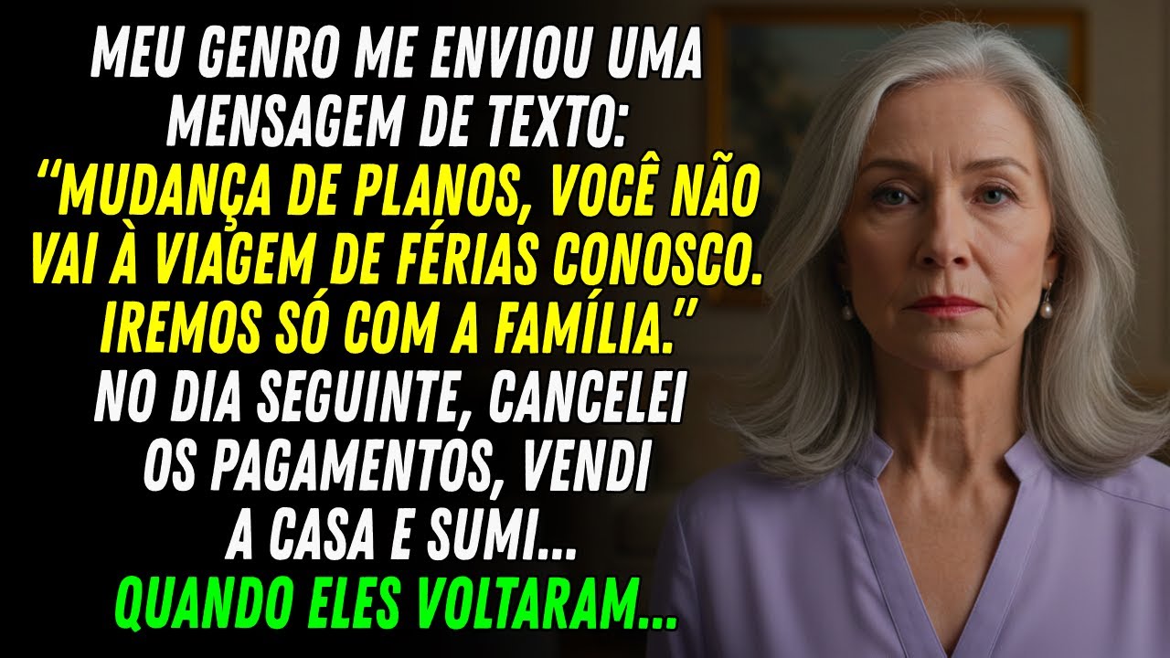 Meu genro mandou uma MENSAGEM: 