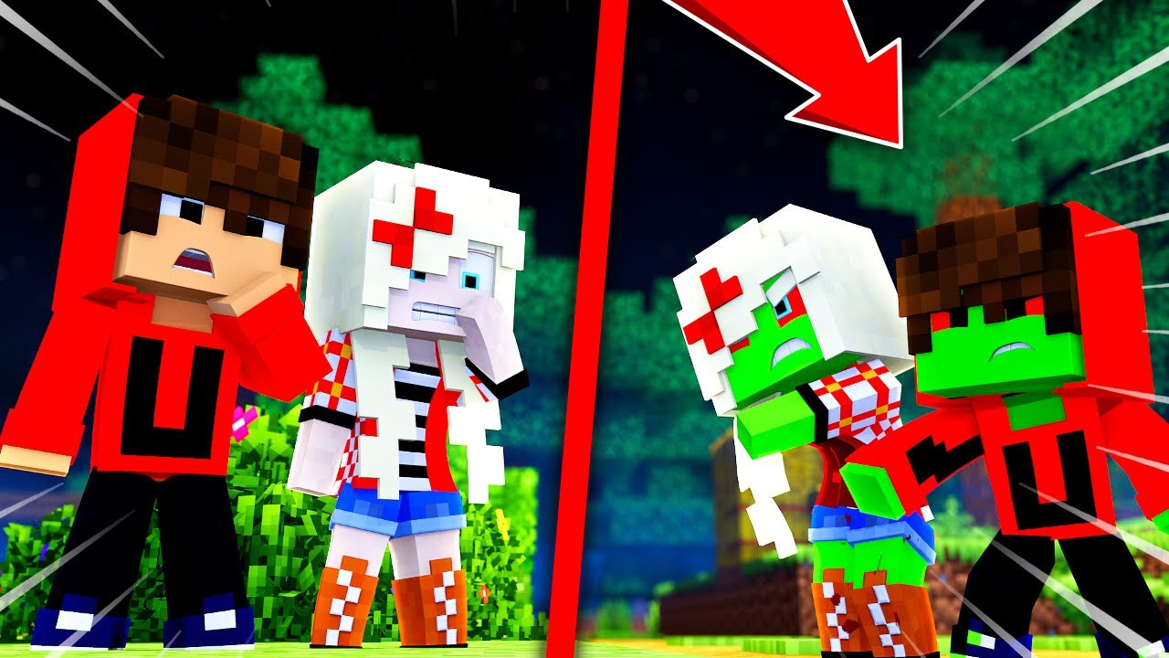 MES ENFANTS SE TRANSFORMENT EN ZOMBIES SUR MINECRAFT ! 🧟 JULIETTE MORD SON FRÈRE !