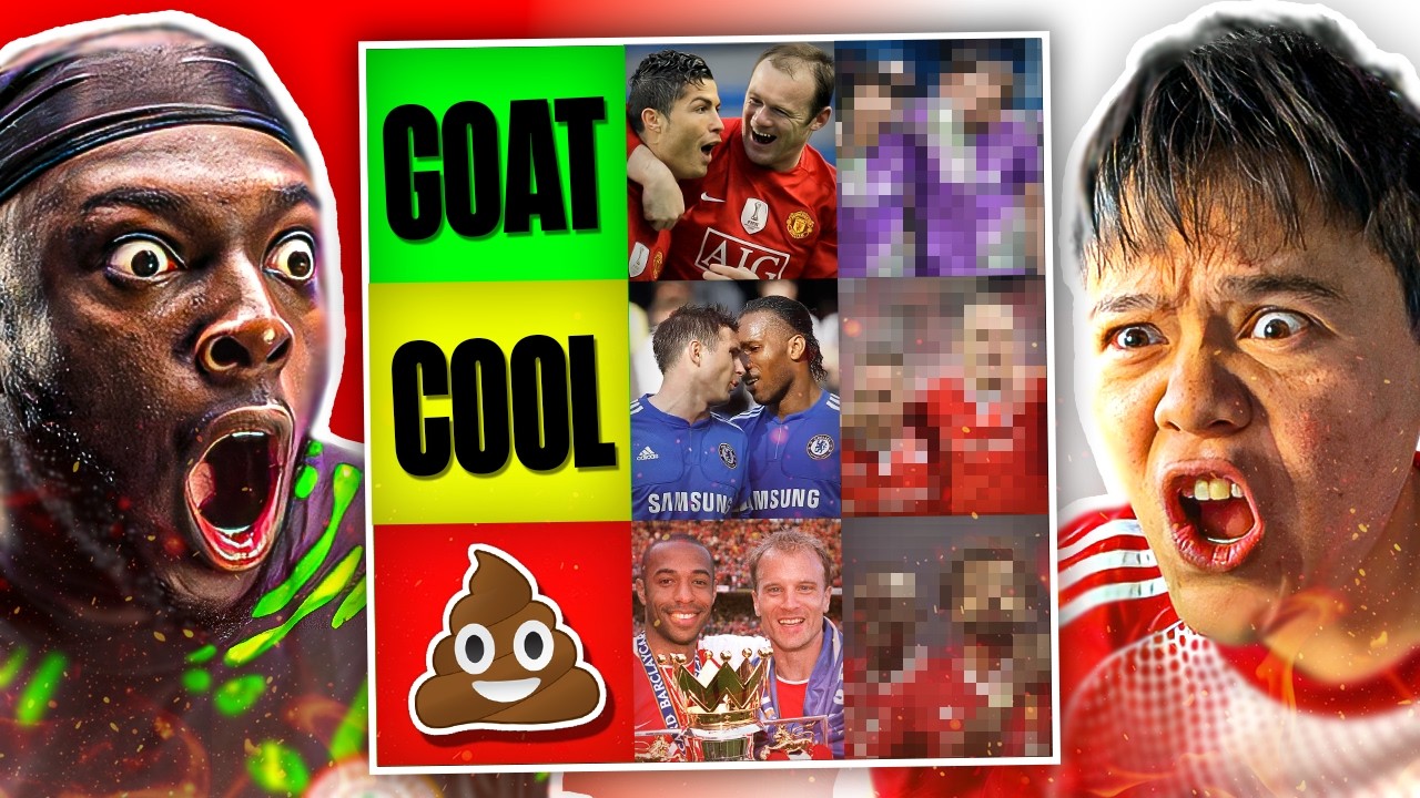 We Ranked ICONIC PARTNERSHIPS in Football History (Tier List)