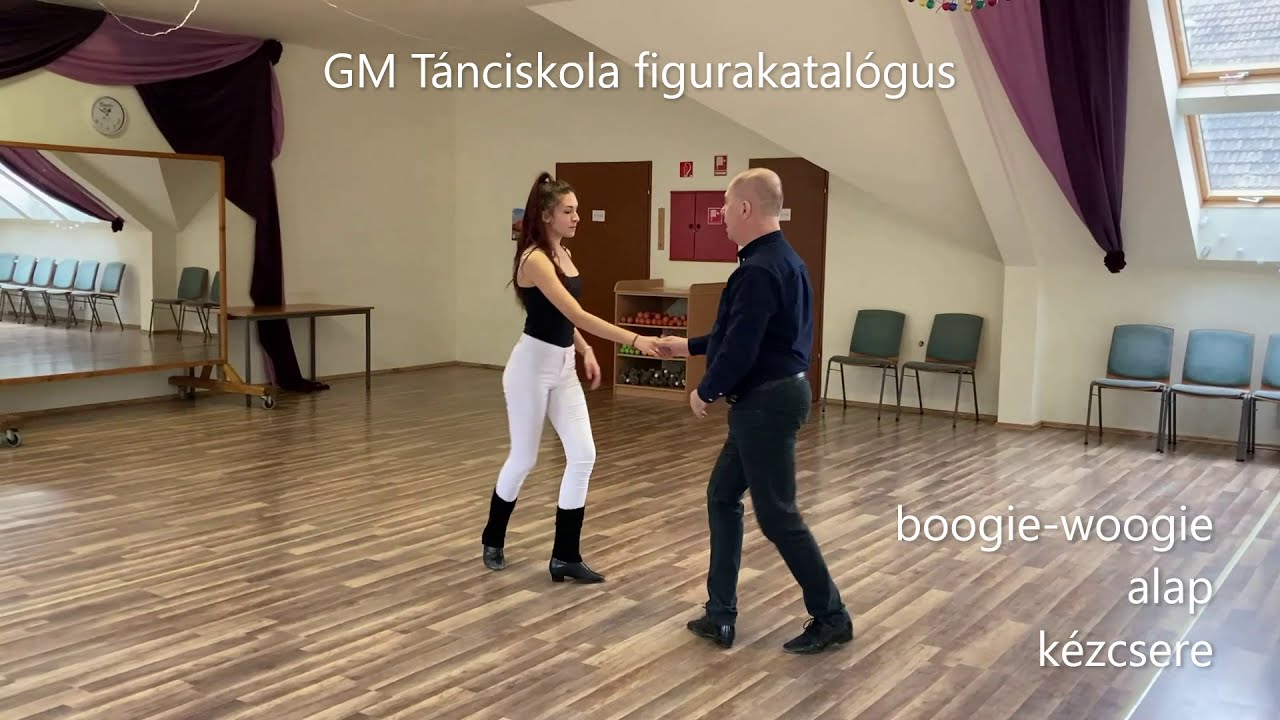 GM Tánciskola figurakatalógus - boogie-woogie 2 - alap, kézcsere