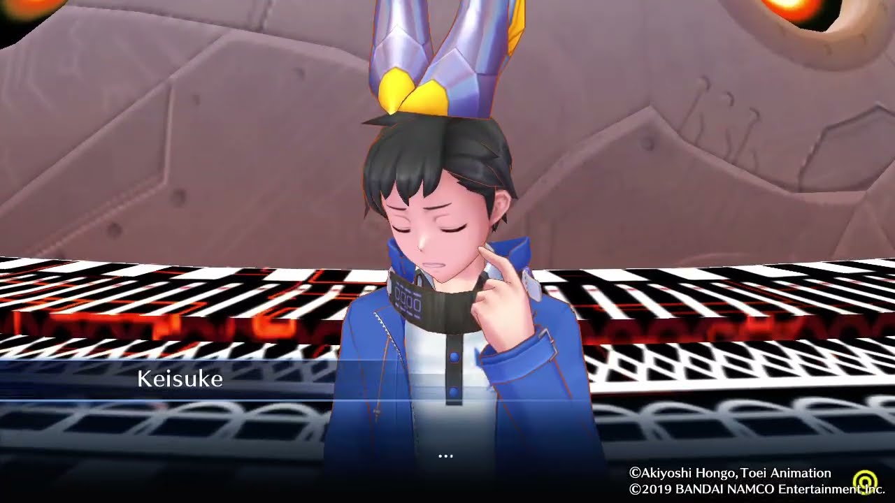 Keisuke and Hudiemon (Erika x Wormmon)