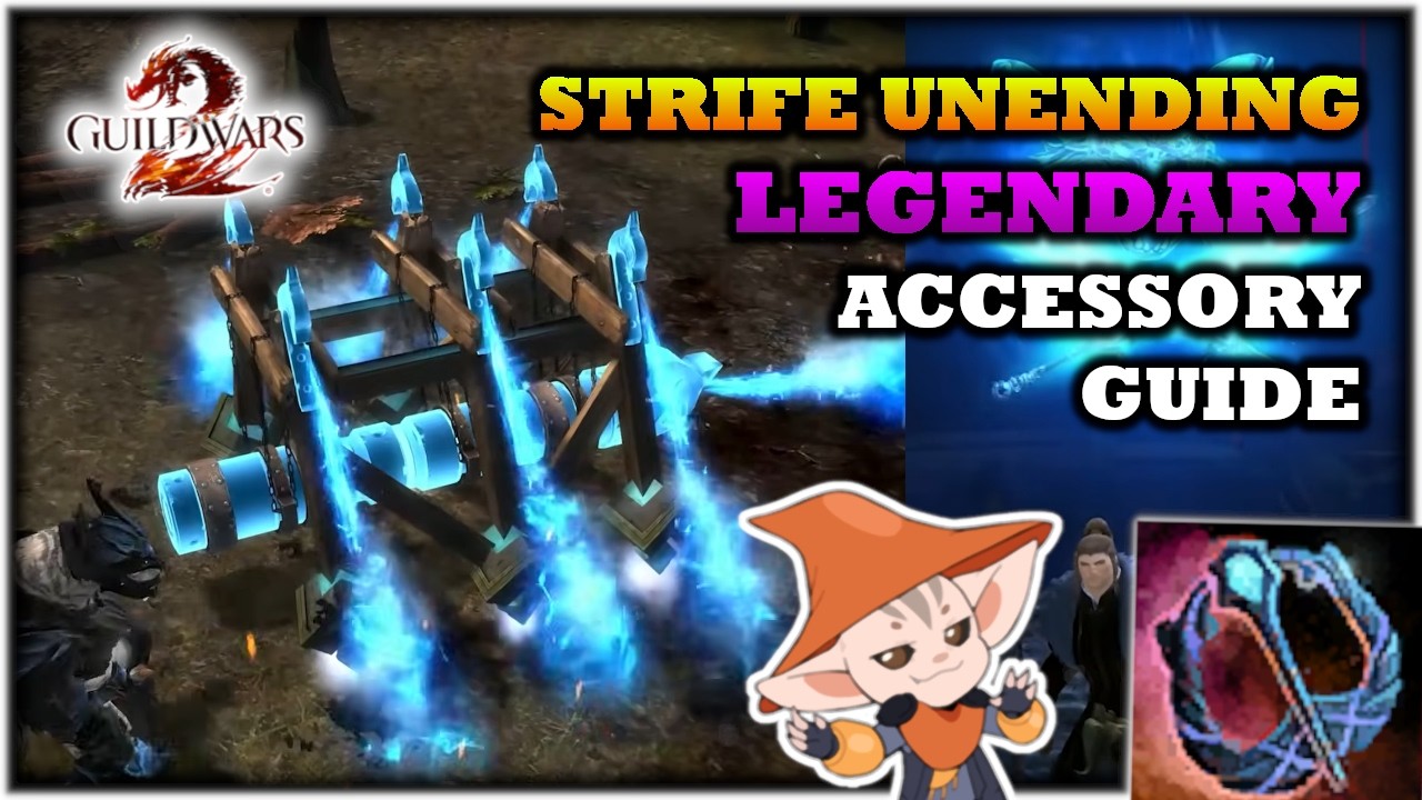 Strife Unending Legendary WvW Accessory Guide in Guild Wars 2