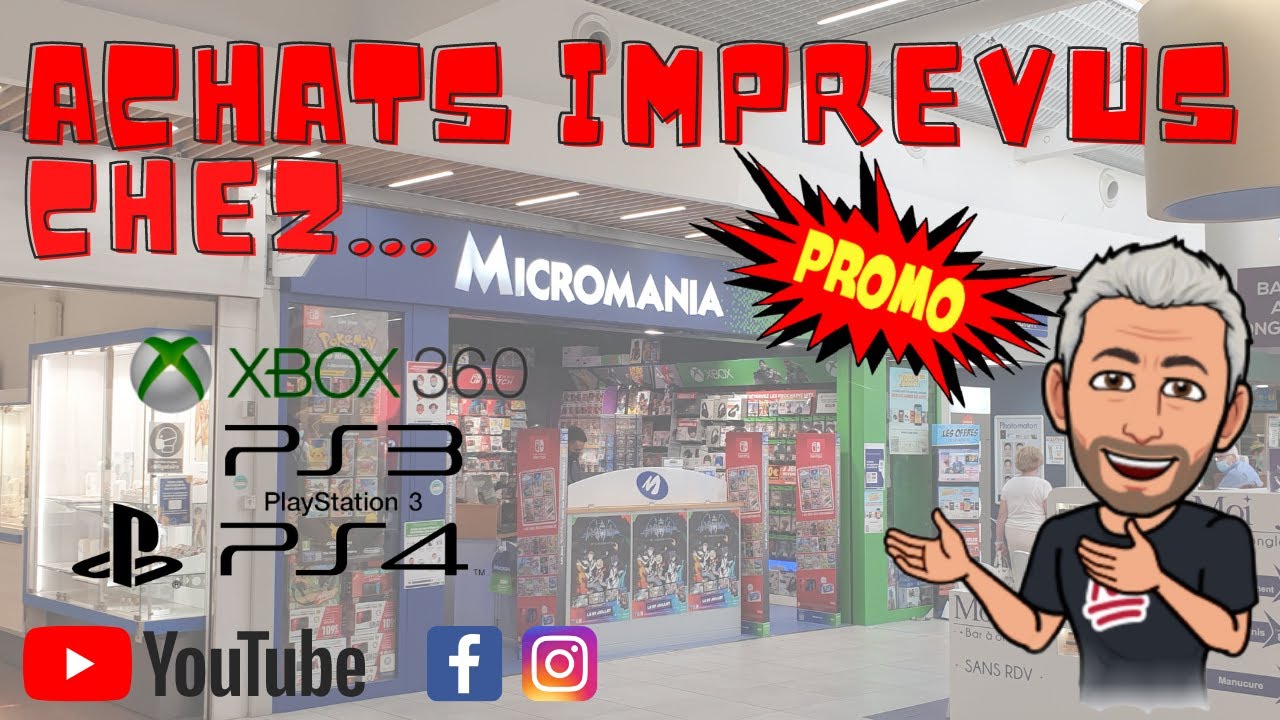 #021 - Achats imprévus chez Micromania !! (PS3, PS4 et Xbox 360)