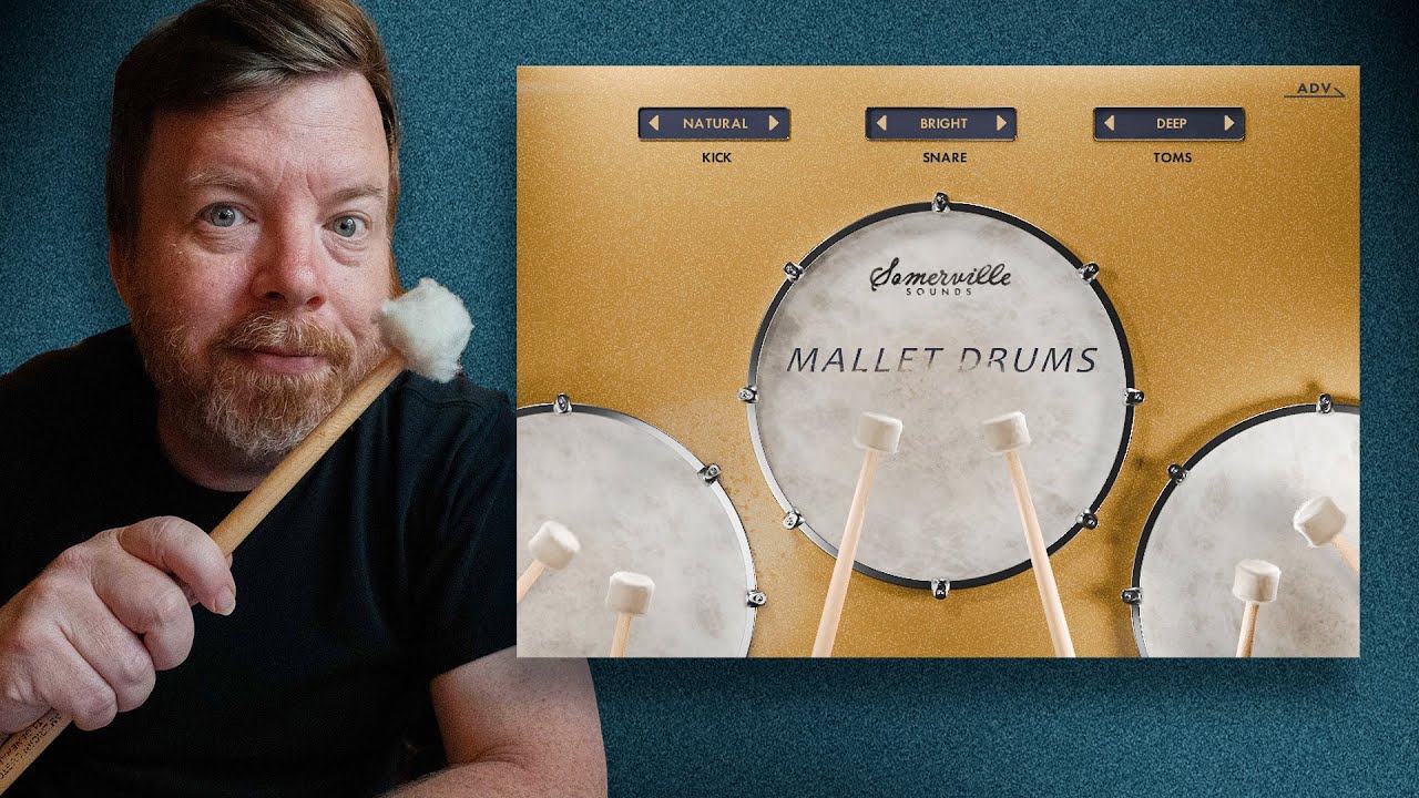 Представляем лучшую библиотеку ударных инструментов Mallet Drum!