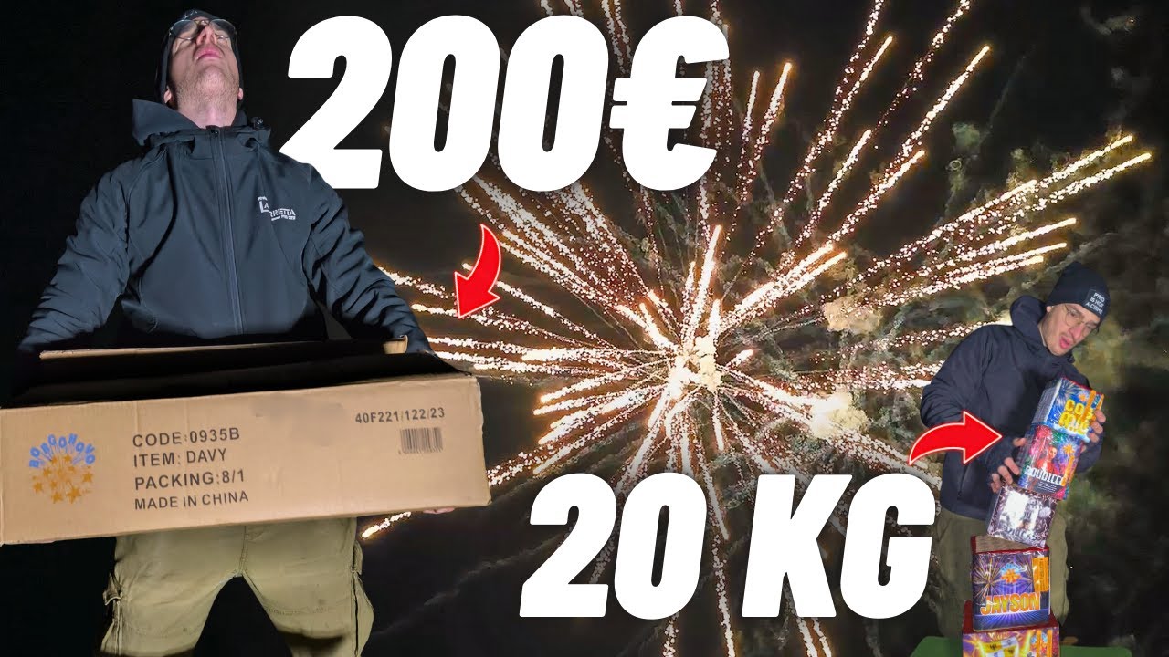 UNBOXING e SPARO di un CARICO DI BOTTI di CAPODANNO da 200€: Insubria BATTERIA ASSURDA!