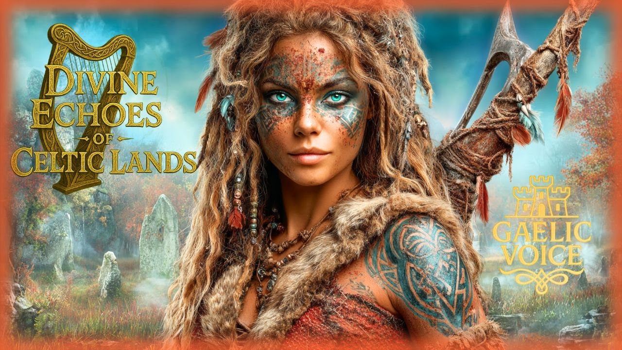 Divine Echoes of Celtic Lands | Female Gaelic Voice & Sacred Stone Circle Magic