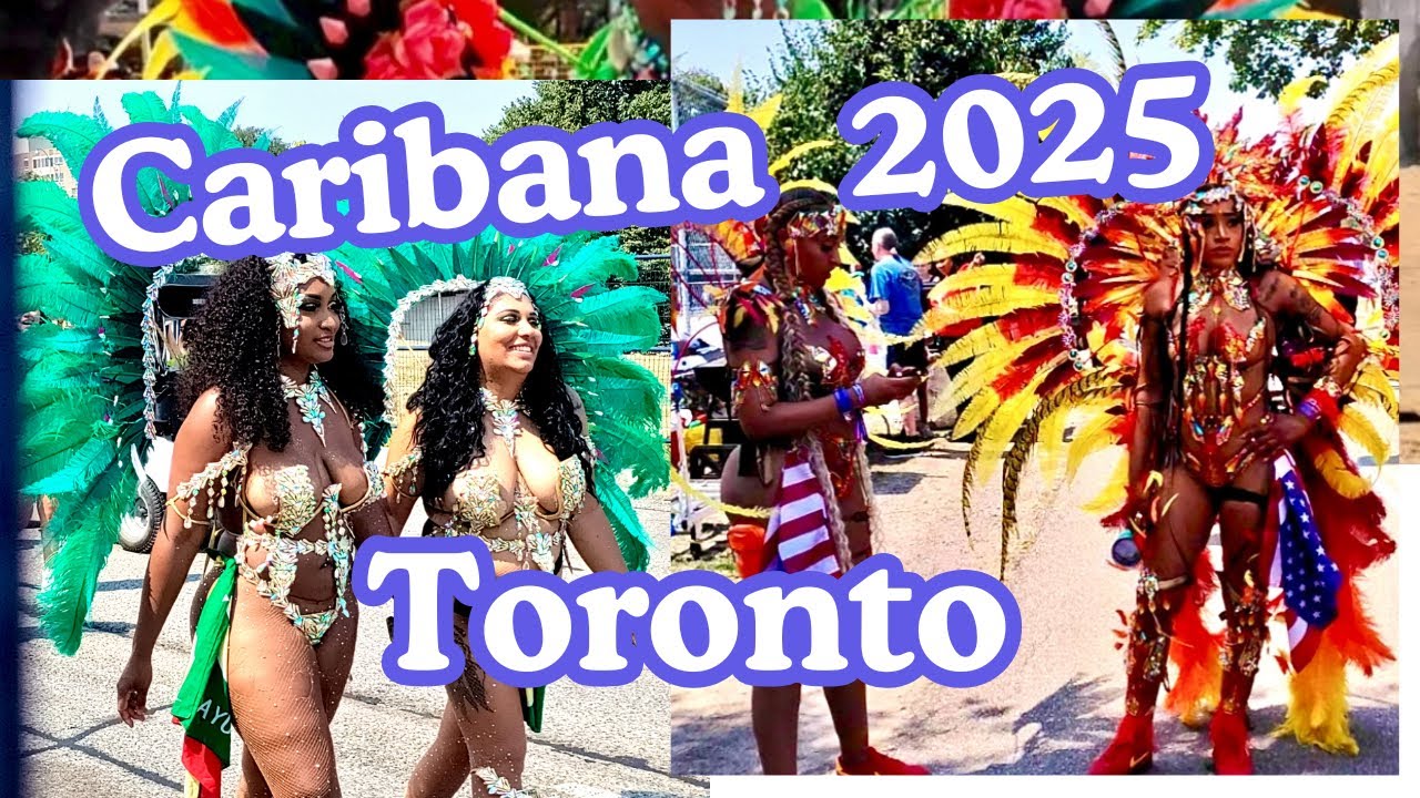 💃 Caribana 2025 in Toronto! I 🎉Caribbean Vibes I Carnival Parade 2025 #caribana #soca #trinidad