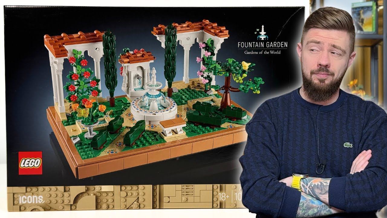 FONTANNA W OGRODZIE ⛲️ LEGO ICONS 10359 RECENZJA