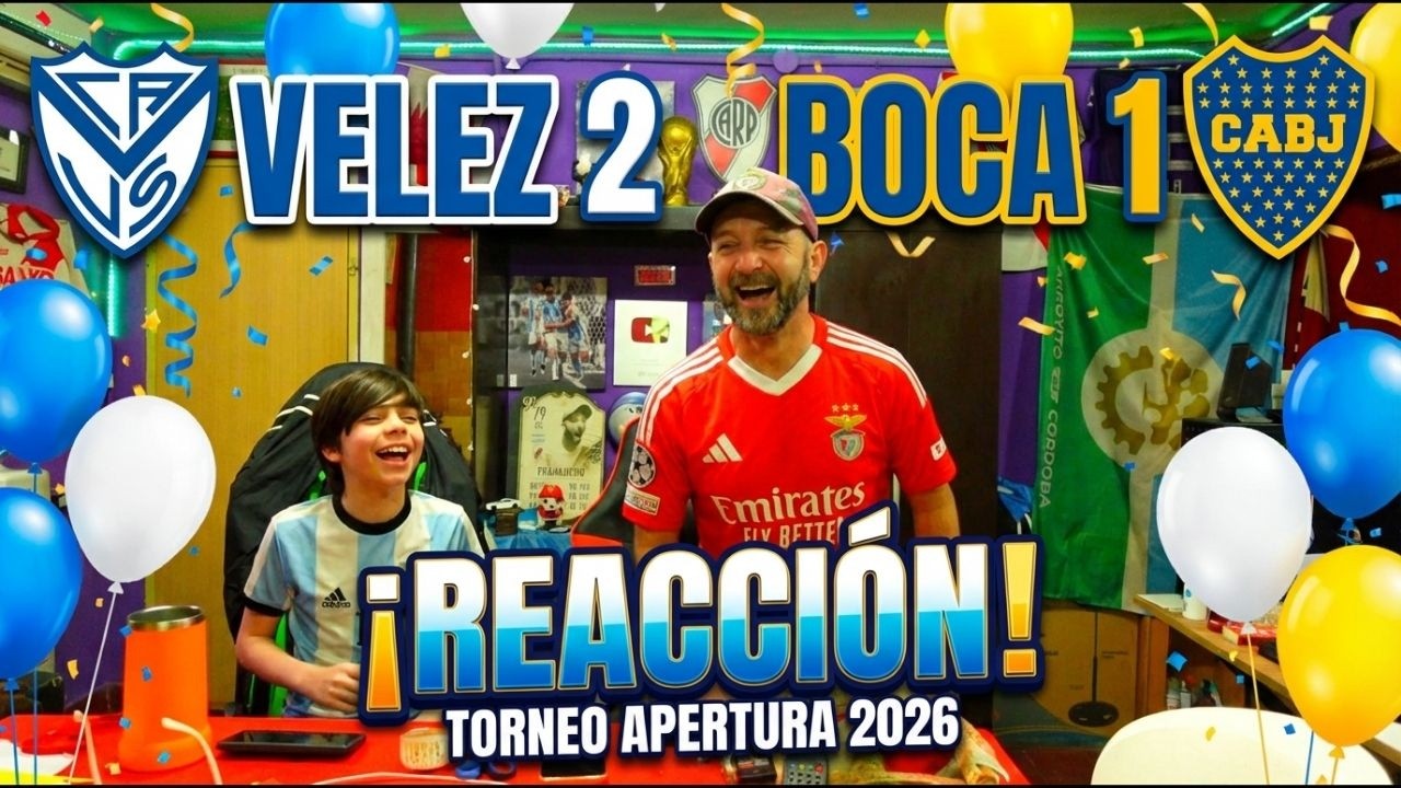 VELEZ 2 vs BOCA 1 - Reacciones de Hinchas de River - TORNEO APERTURA 2026