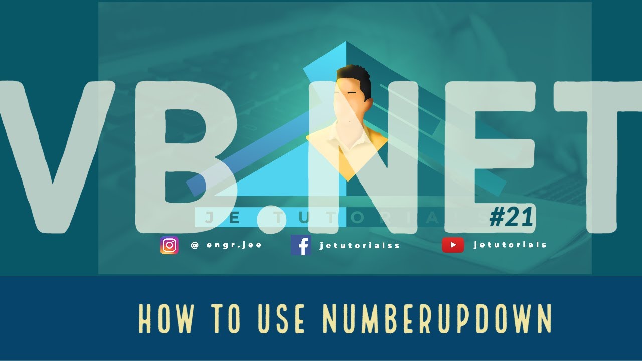 VB.Net Tutorial #21 - How to Use NumberUpDown