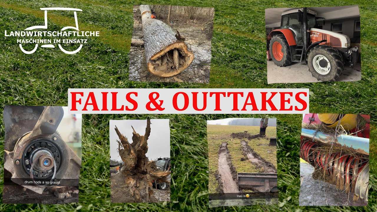 Fails & Outtakes 2025 | Snapchat | Viel Bl&ouml;dsinn - Lustige Videos und einiges mehr | Landwirtschaft
