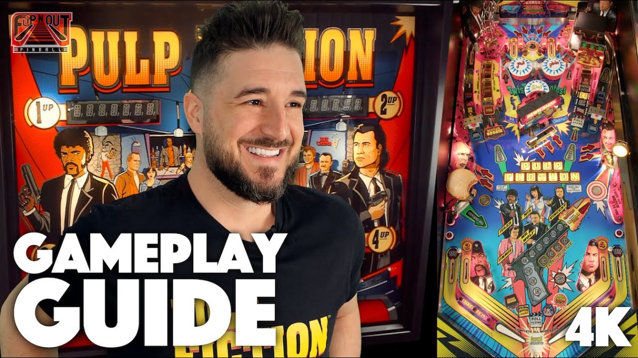 Pulp Fiction Pinball Gameplay Guide (Flip N Out Pinball, 2024)