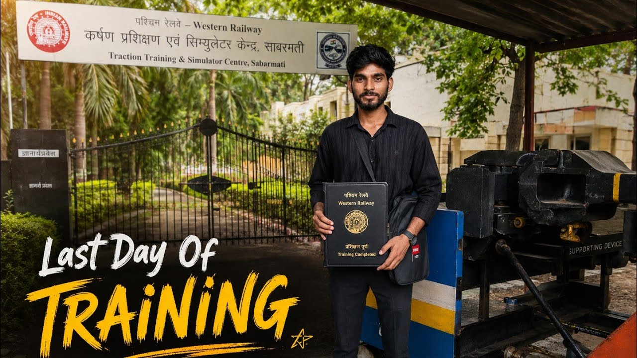 The Last Day Training 🔻 Railway Apprentice! 