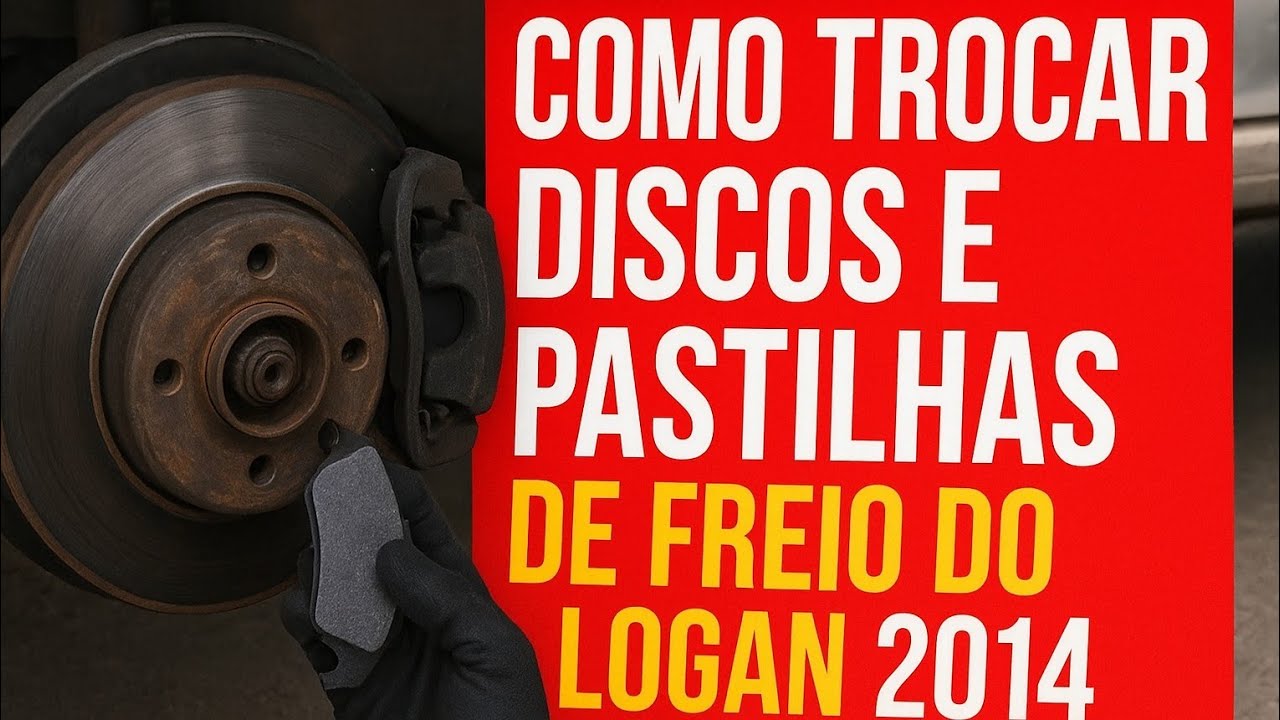Como eu faço - Trocar pastilhas e discos de freio Logan 2014